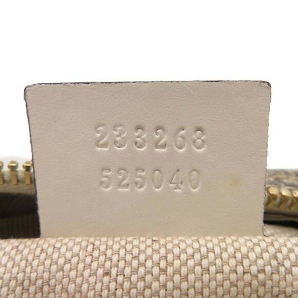 GUCCI Authentic Brown Canvas Shoulder Bag - Picture 9 of 10